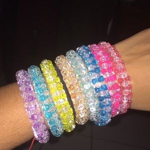 TriBead color casual bracelets